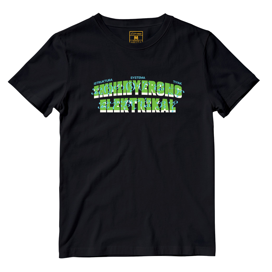 Cotton Shirt: Jeepney Style Elektrikal Colorful