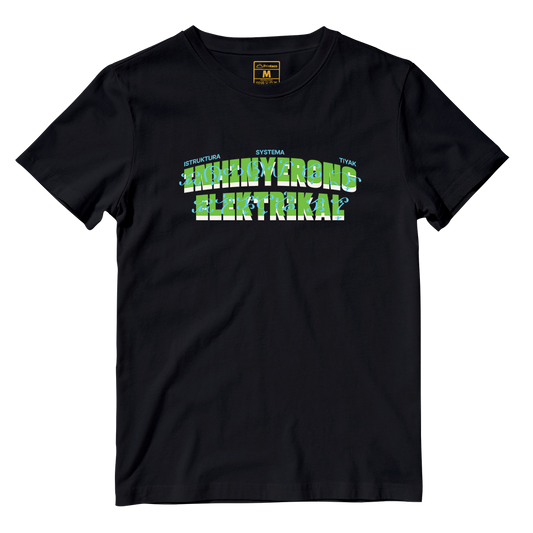 Cotton Shirt: Jeepney Style Elektrikal Colorful