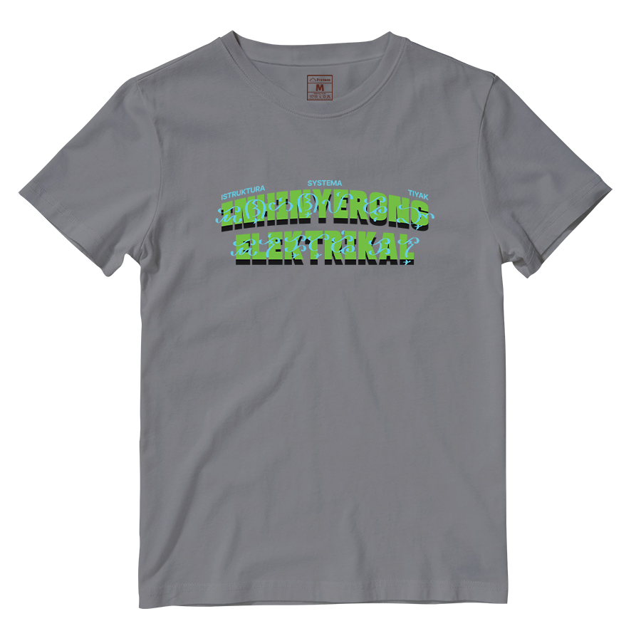 Cotton Shirt: Jeepney Style Elektrikal Colorful