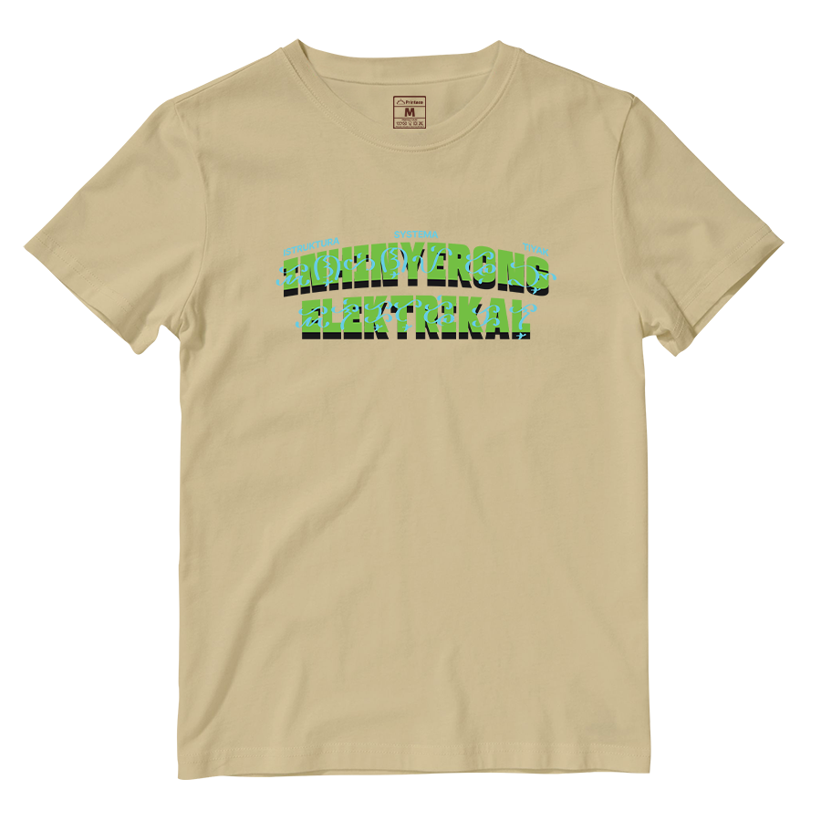 Cotton Shirt: Jeepney Style Elektrikal Colorful