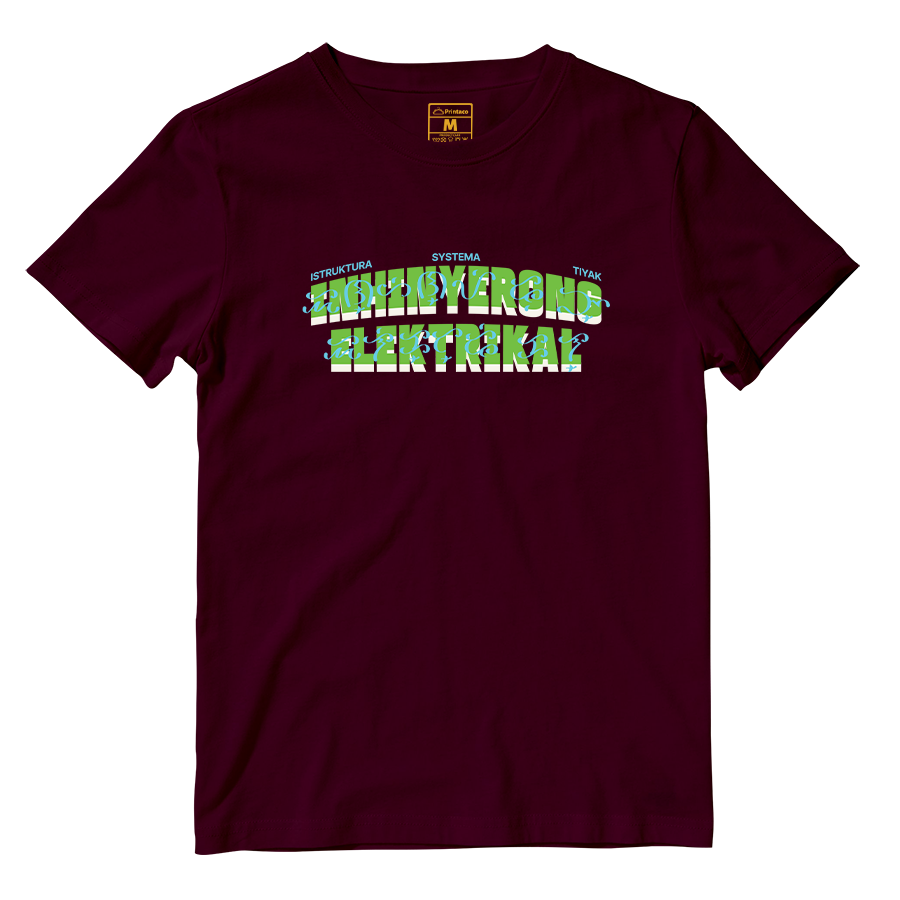 Cotton Shirt: Jeepney Style Elektrikal Colorful