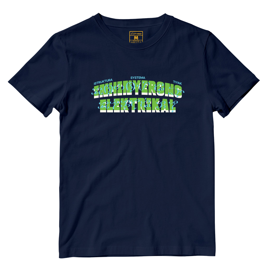Cotton Shirt: Jeepney Style Elektrikal Colorful