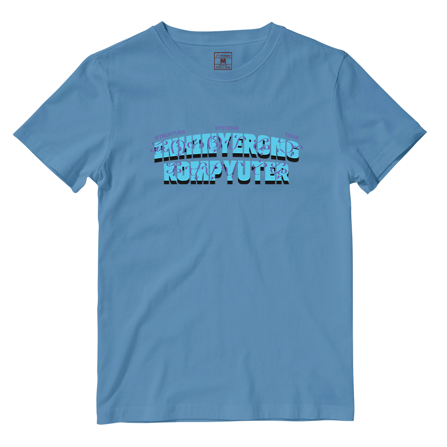 Cotton Shirt: Jeepney Style Kompyuter Colorful