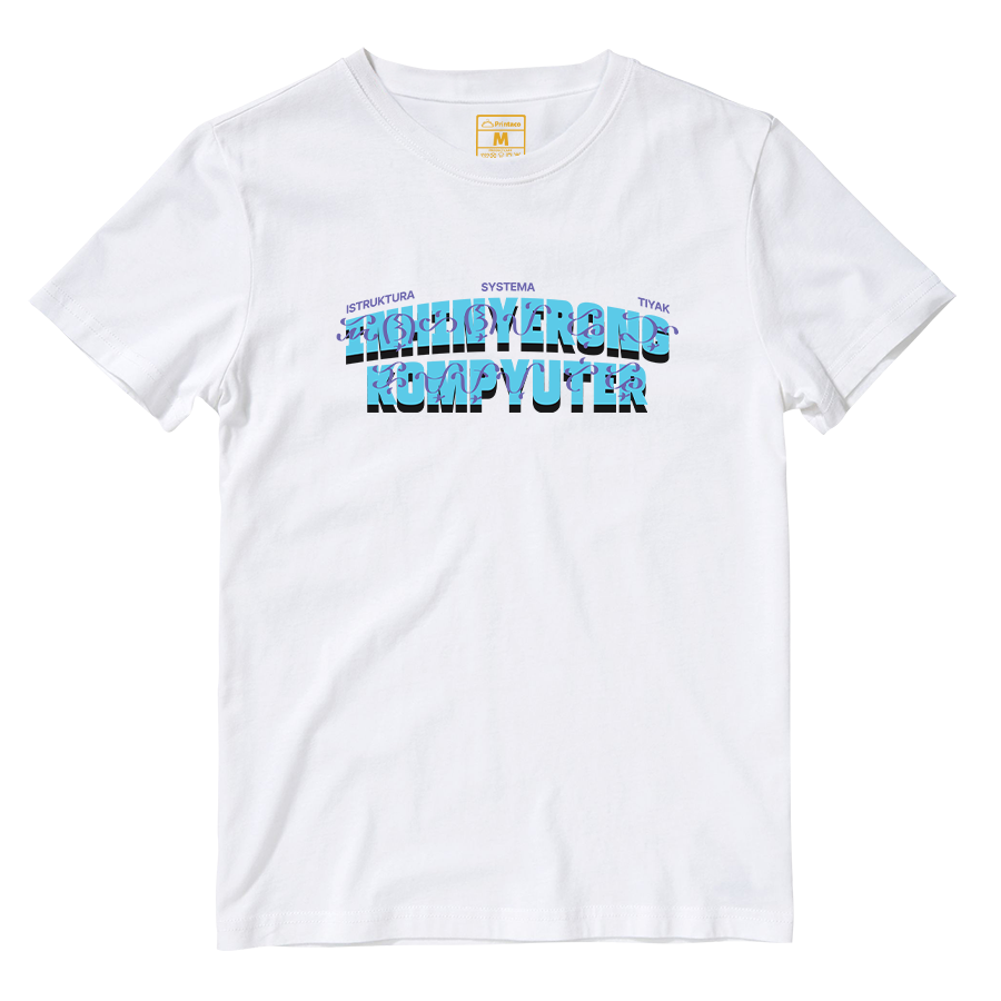 Cotton Shirt: Jeepney Style Kompyuter Colorful