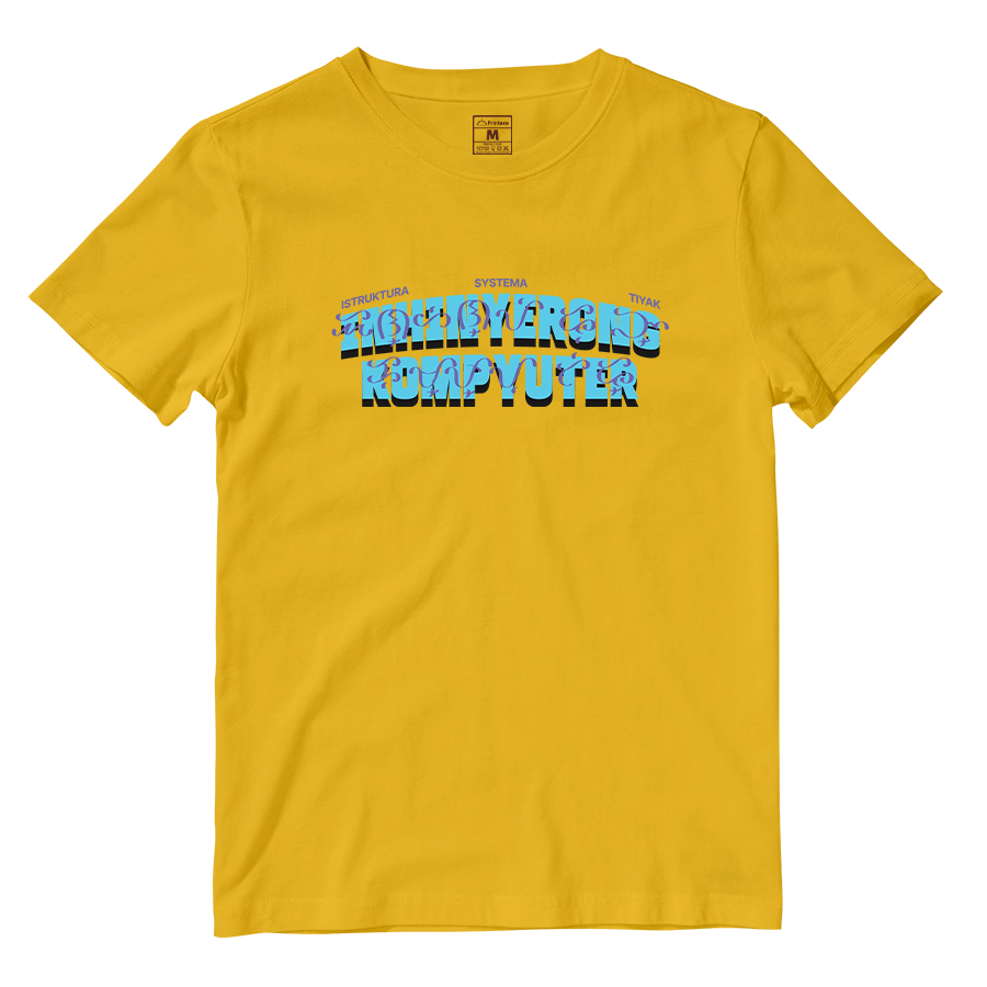 Cotton Shirt: Jeepney Style Kompyuter Colorful