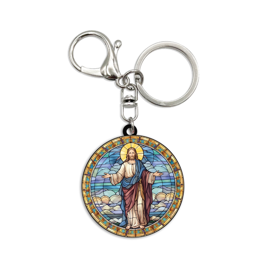 Acrylic Bag Charm: Jesus