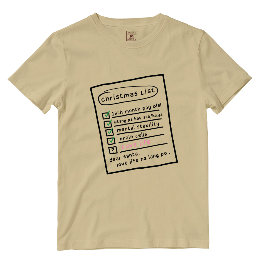 Cotton Shirt: Jowa Na Lang Po