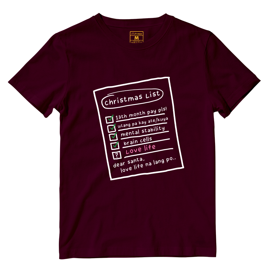 Cotton Shirt: Jowa Na Lang Po