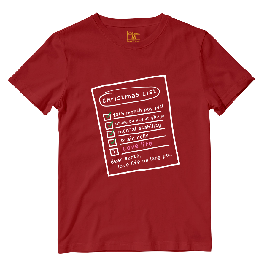 Cotton Shirt: Jowa Na Lang Po