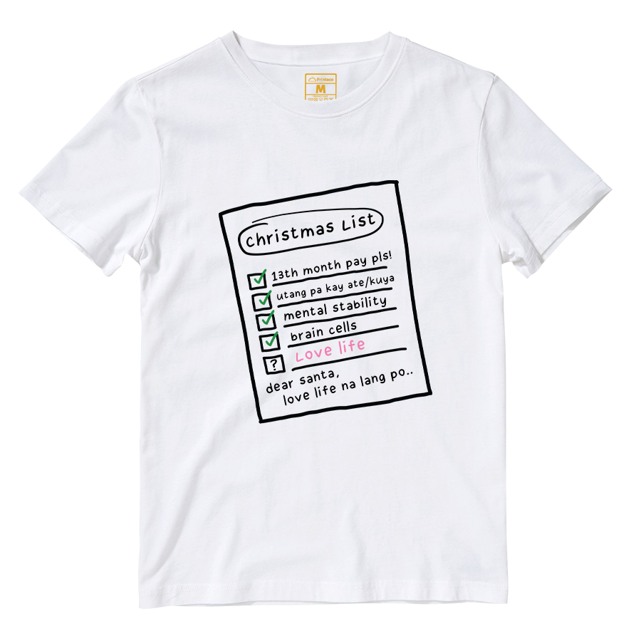 Cotton Shirt: Jowa Na Lang Po