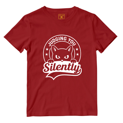 Cotton Shirt: Judge Silently
