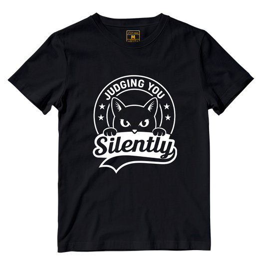 Cotton Shirt: Judge Silently