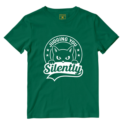 Cotton Shirt: Judge Silently