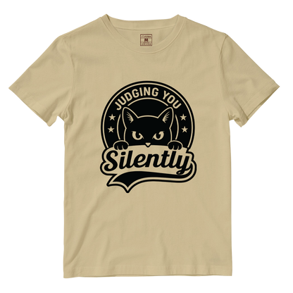 Cotton Shirt: Judge Silently
