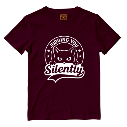 Cotton Shirt: Judge Silently