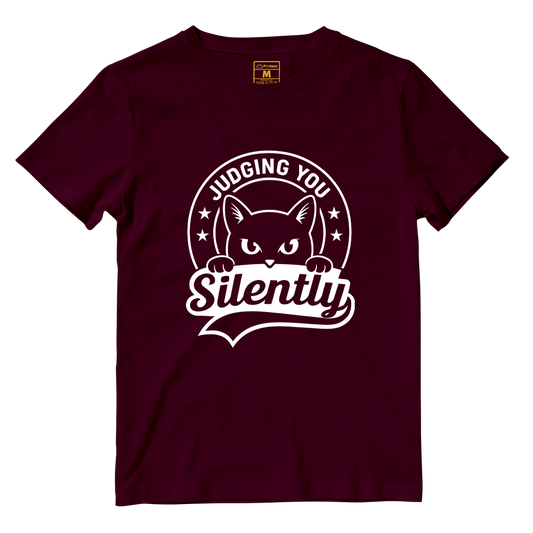 Cotton Shirt: Judge Silently