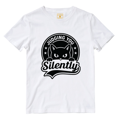 Cotton Shirt: Judge Silently