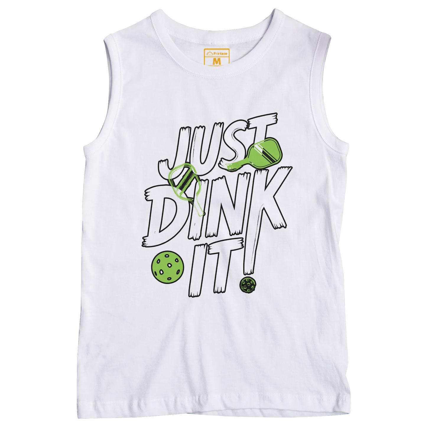 Sleeveless Drifit Shirt: Just Dink It