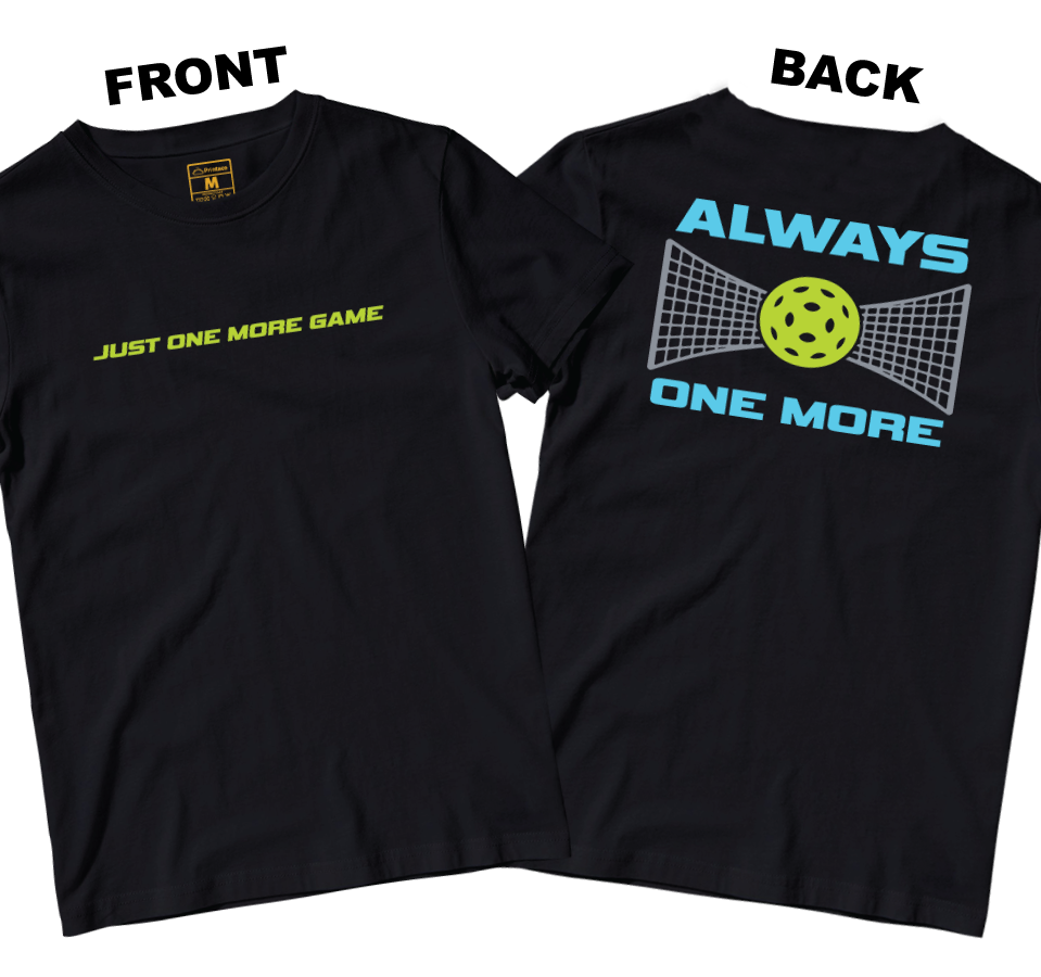 Drifit Shirt: Just One More Game (Front and Back)