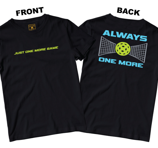 Drifit Shirt: Just One More Game (Front and Back)