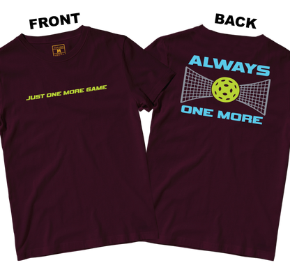 Drifit Shirt: Just One More Game (Front and Back)