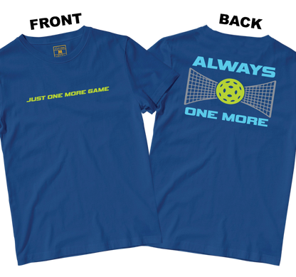 Drifit Shirt: Just One More Game (Front and Back)