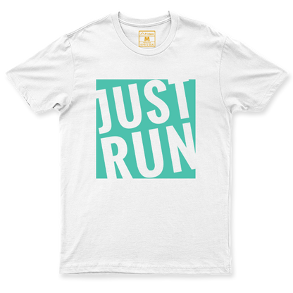 Drifit Shirt: Just Run