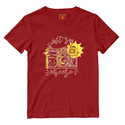 Cotton Shirt: Just Say Cheese