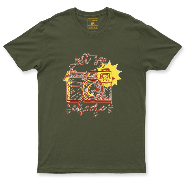 Drifit Shirt: Just Say Cheese