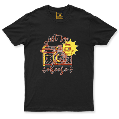 Drifit Shirt: Just Say Cheese