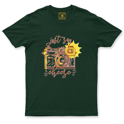 Drifit Shirt: Just Say Cheese