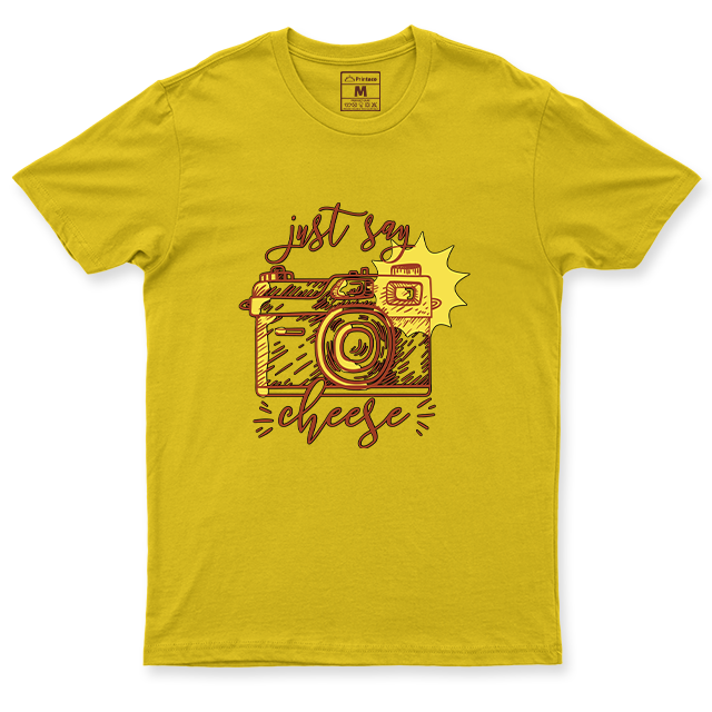 Drifit Shirt: Just Say Cheese