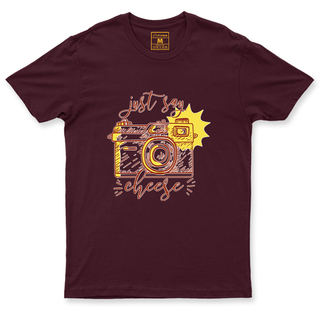 Drifit Shirt: Just Say Cheese