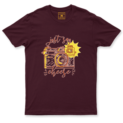 Drifit Shirt: Just Say Cheese