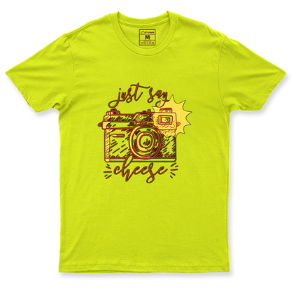 Drifit Shirt: Just Say Cheese
