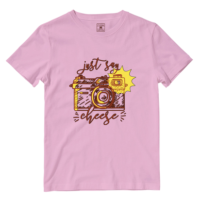 Cotton Shirt: Just Say Cheese
