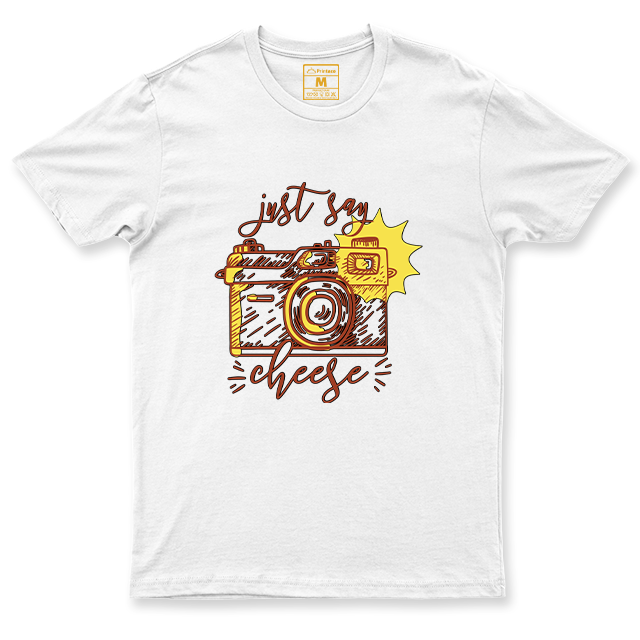 Drifit Shirt: Just Say Cheese