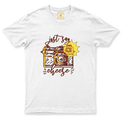 Drifit Shirt: Just Say Cheese