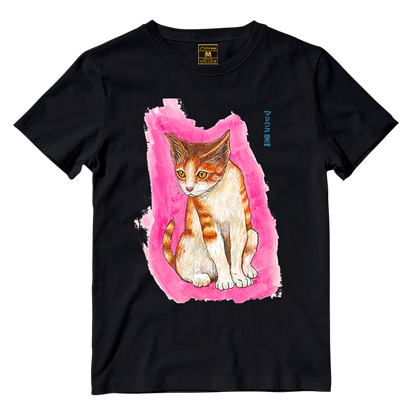 Cotton Shirt: Kahel Cat