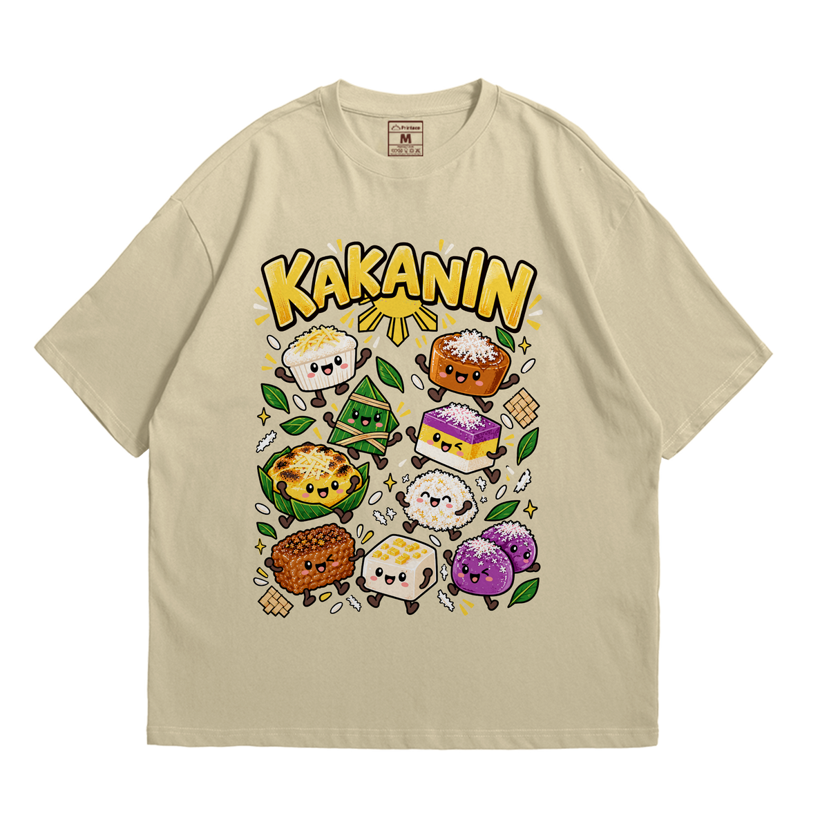 Premium Oversized Cotton Shirt: Kakanin