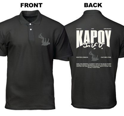 Cotton Polo Shirt: Kapoy (Front and Back)