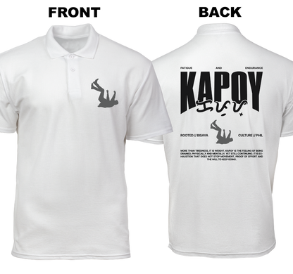 Cotton Polo Shirt: Kapoy (Front and Back)