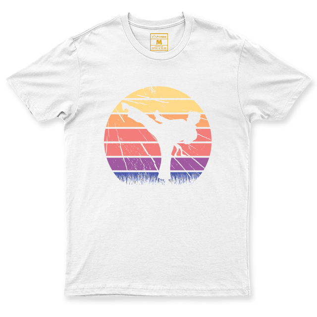 Drifit Shirt: High Kick Sunset