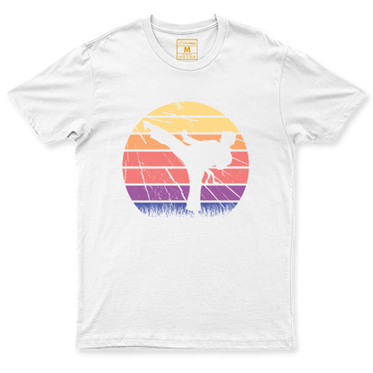 Drifit Shirt: High Kick Sunset