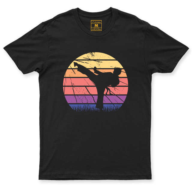 Drifit Shirt: High Kick Sunset