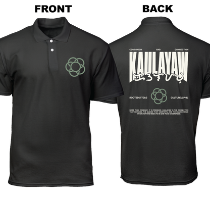 Cotton Polo Shirt: Kaulayaw (Front and Back)