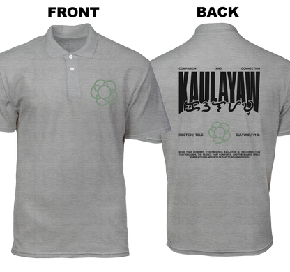 Cotton Polo Shirt: Kaulayaw (Front and Back)