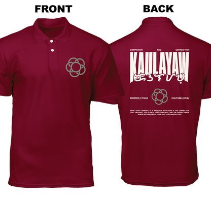 Cotton Polo Shirt: Kaulayaw (Front and Back)