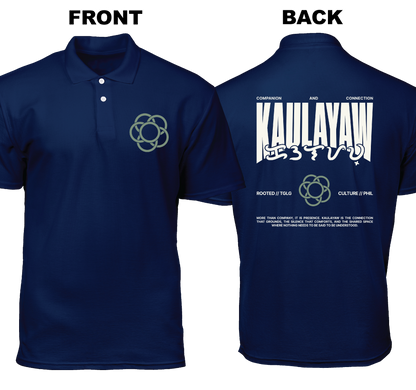 Cotton Polo Shirt: Kaulayaw (Front and Back)