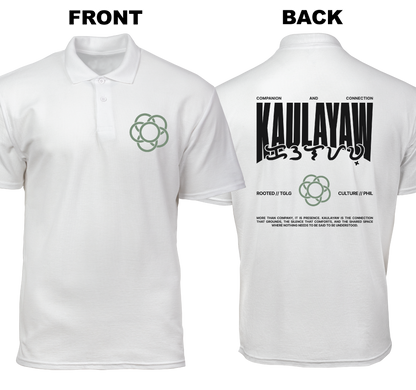 Cotton Polo Shirt: Kaulayaw (Front and Back)